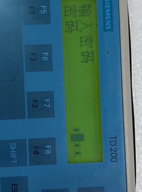 西门子TD200文本显示器6ES72720AA300Y-议价