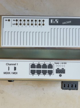 【请询价】贝加莱工业交换机 0AC8089 RevC0 二手拆机