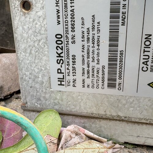 【询价】海利普75千瓦变频器HLP-SK200  cpu板