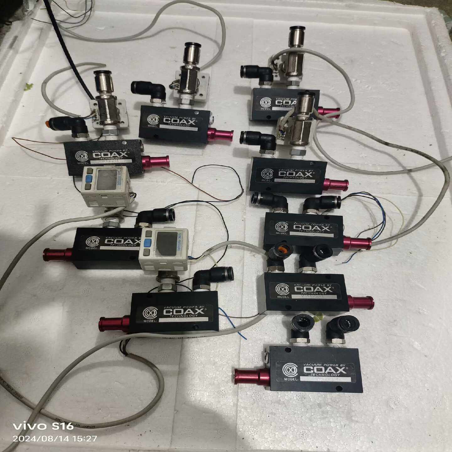 全新美国进口派亚博COAX负压发生器真空发生器VM122--议价商品