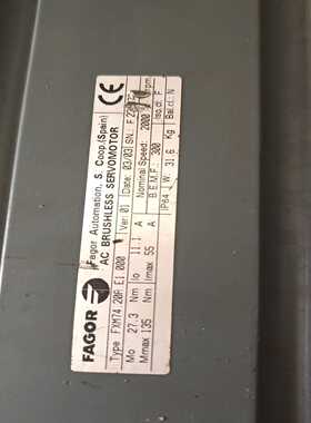 FAGOR法格伺服电机FXM74.20A.E1.0询价