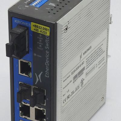 Krones EDS308MSC Rev. 1.5 EtherDevice Switch  EthernetSwitch