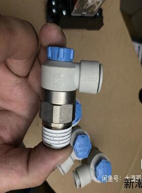 SMC节流阀AS4211F-10气管调节阀  无包装五个议价商品