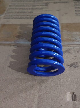 询价~英国TI- SPRING  涂塑蓝色 钛合金弹簧rocksh