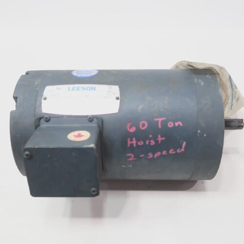 Leeson C010553 Ac Motor 56 1hp 1756rpm 460vac 3ph