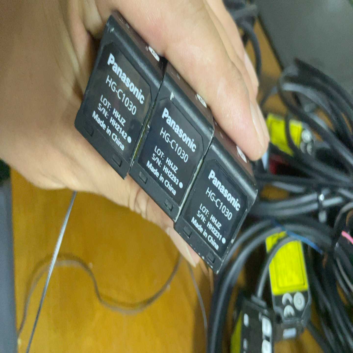 松下激光位移传感器，型号HG-C1030，实物拍摄，拆机件，--议价商
