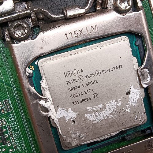 询价E31230V2华硕P8BC2L拆机1套成色如图