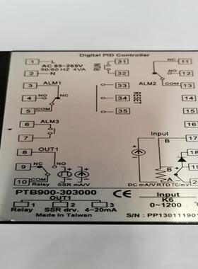 台湾TBC温控器 PTB900-3030000 多段程序控制器 PTB900 PFY900