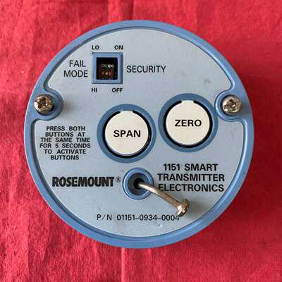 出一块罗斯蒙特1151智能变送器主板，型号是01151-09--议价商品