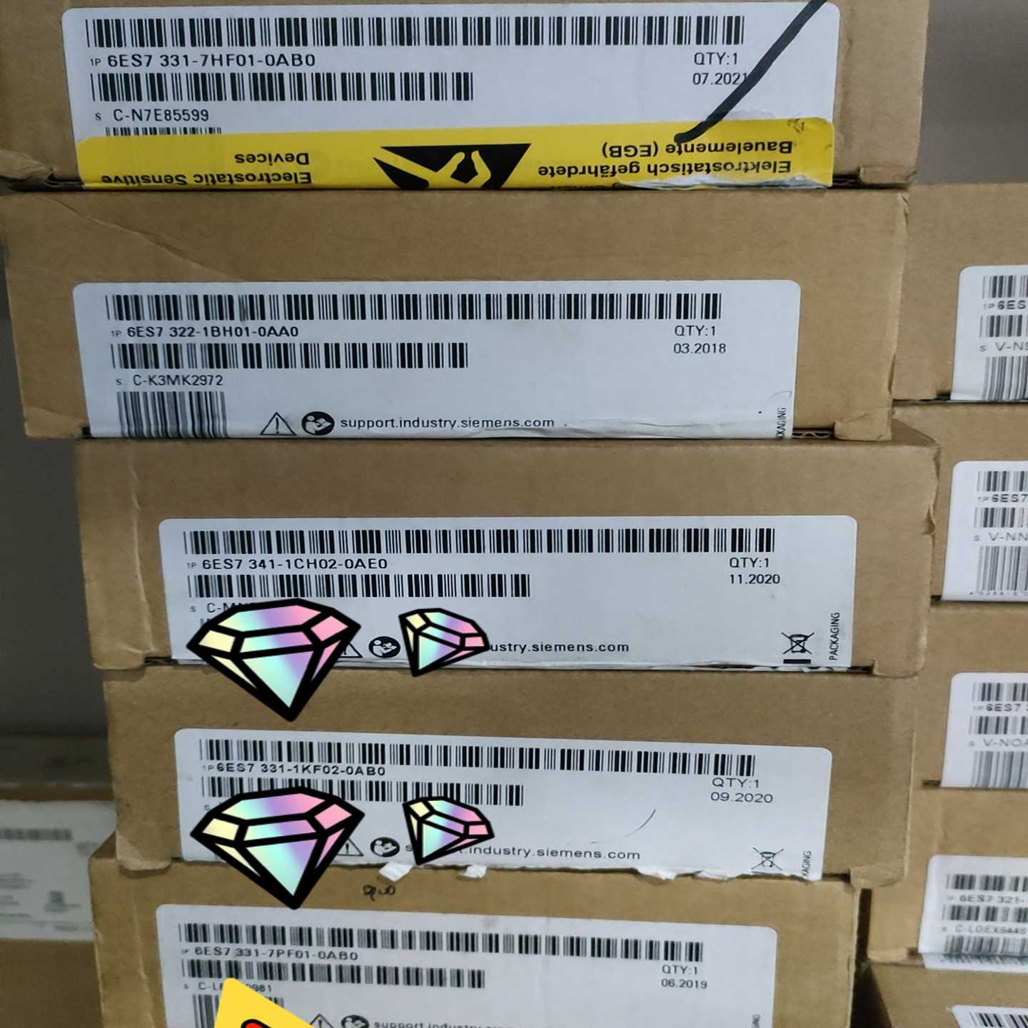 【议价】6ES7331-7HF01-0AB0-2021年7月-450适用