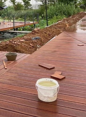 竹木地板户外重竹木地板防腐竹地板室外防腐家用防水露台地面庭院