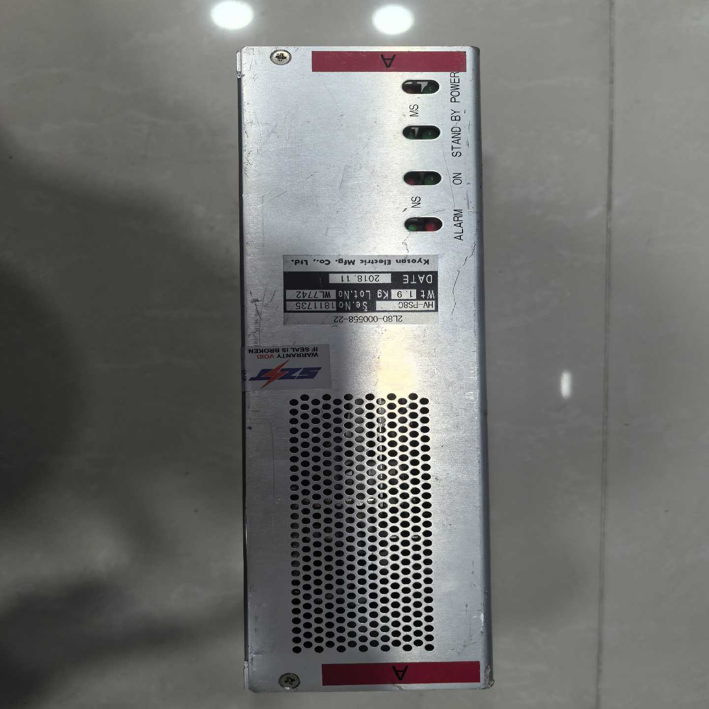 【议价】HV-PS8C2L80-000558-22SN(1811适用