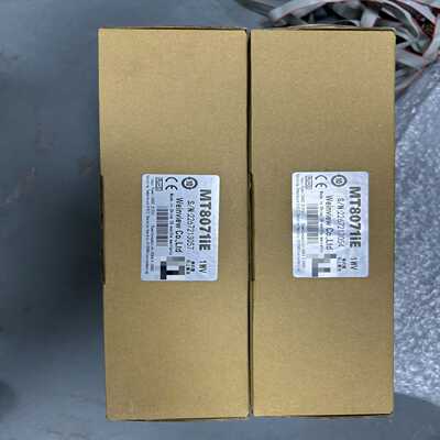 咨询-威纶触摸屏MT8071IE，未使用，剩品，质保半年，