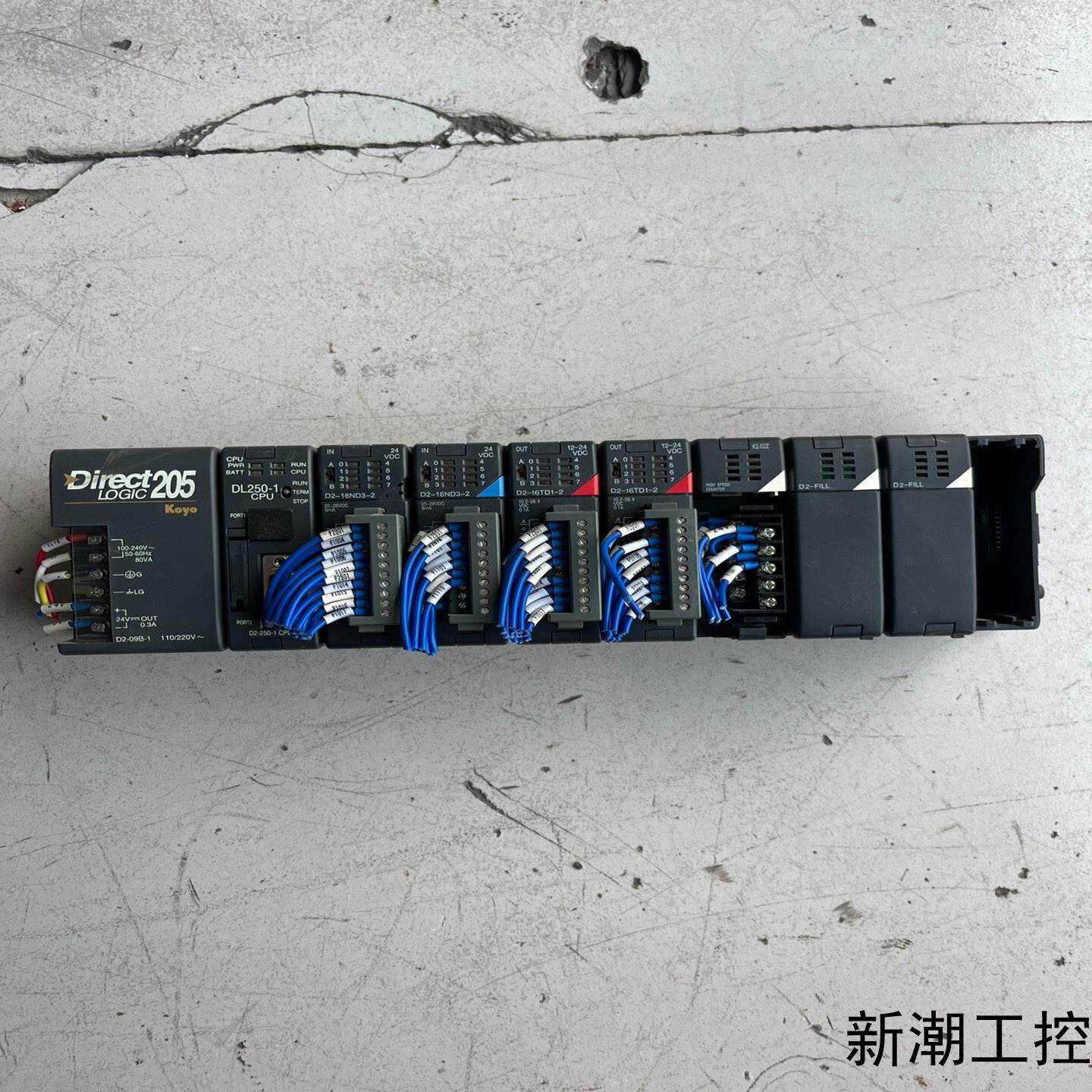 光洋PLC一套 DL250-1CPU D2-16ND3 D2议价商品