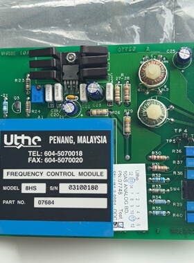 马来西亚槟城UTHE频率控制模块8HS全新议价