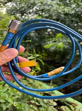 【星慕电子】射频测试线PC7转SMA快拆公头HUBER + SUHNER