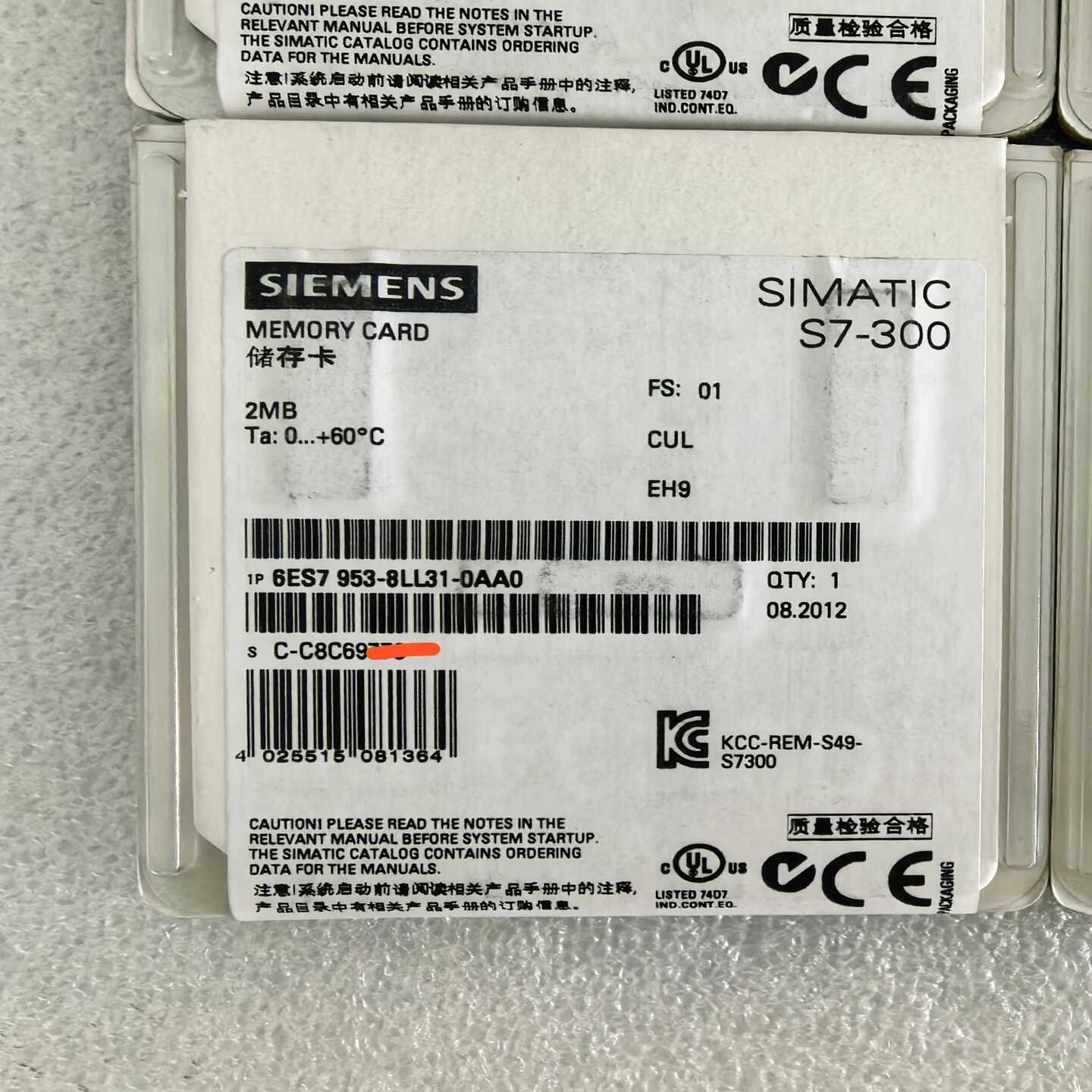 6ES7953-8LL31-0AA0西门子原装原标正品