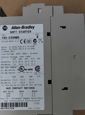 AB罗克韦尔150C30NBD现货4台-议价