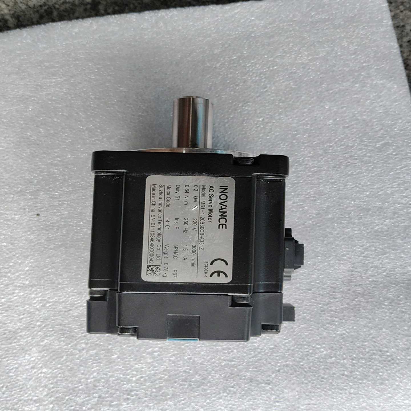 汇川伺服电机MS1H1-20B30CB-A331Z，九成新，询价