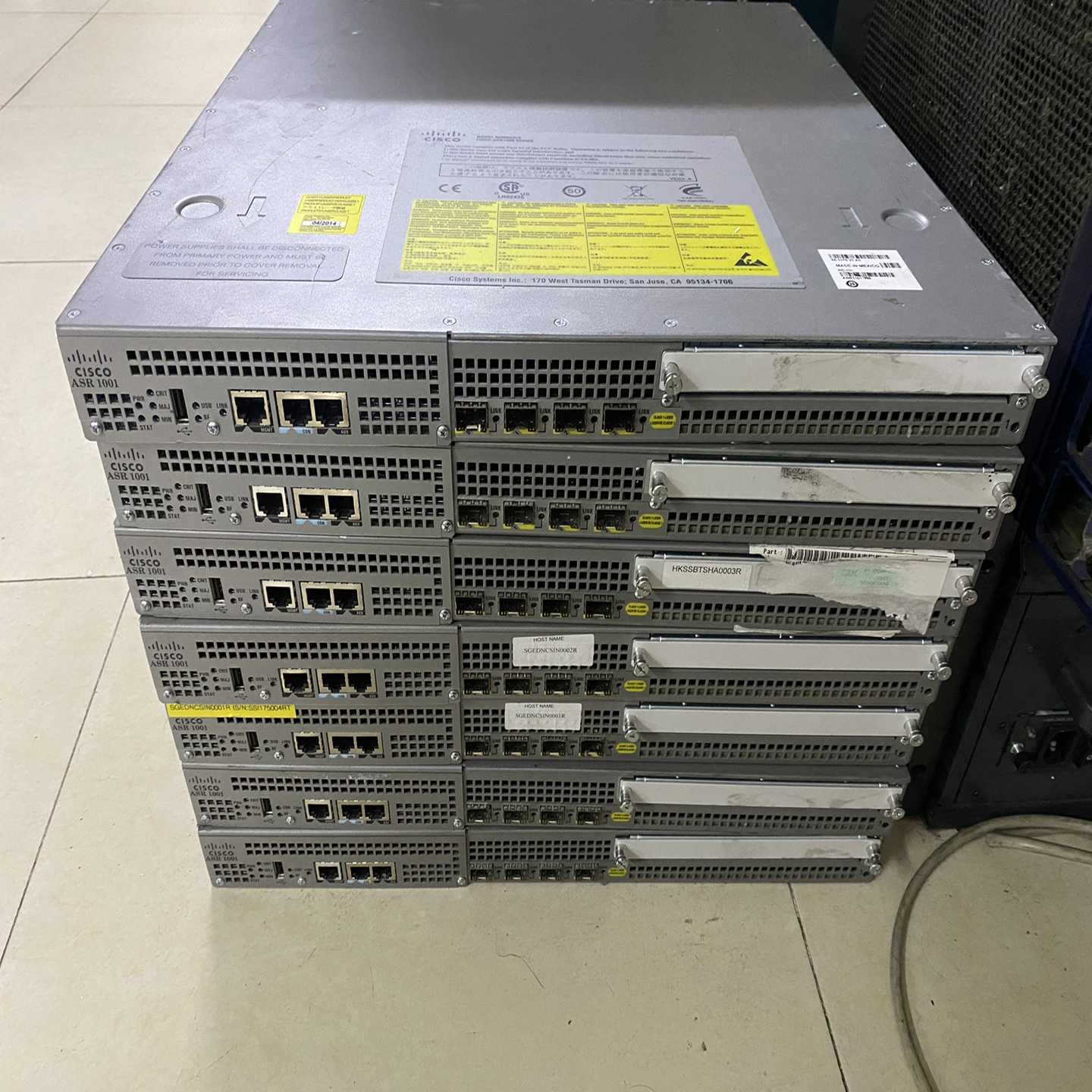 思科CISCO ASR1001 企业级千兆路由器 双电源 测~议价