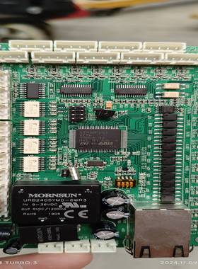 出本款MORNSUN绿色电路板采用STM32F103芯片，适--议价商品