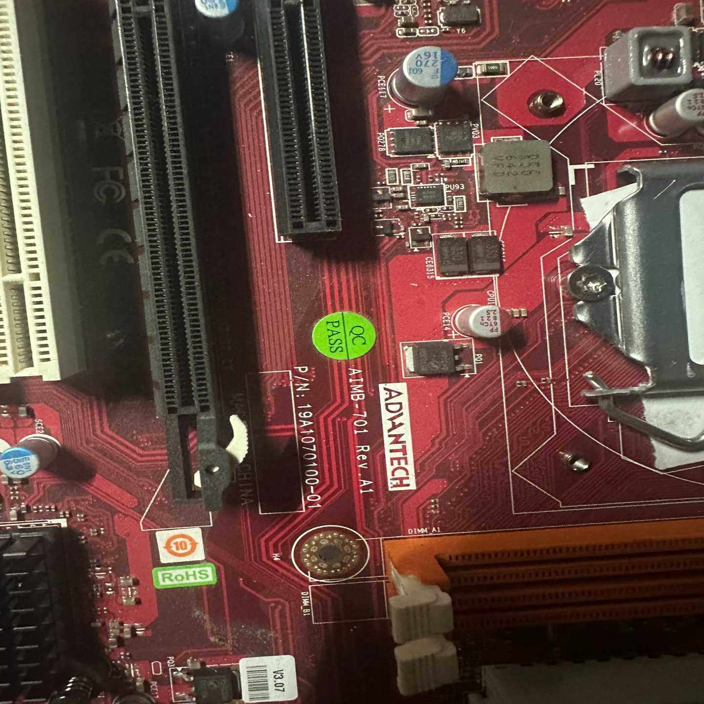 议价ADVANTECH/研华工控机主板 AIMB-701 Rev