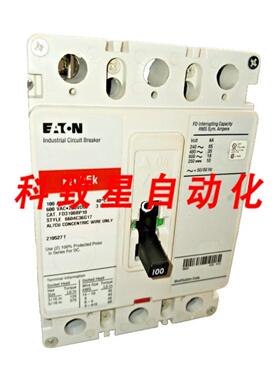 工业配件100安培断路器600VAC250VDC3极FD3100BP10