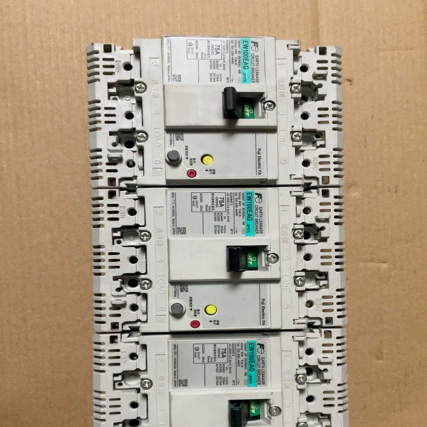【议价】EW100EAG3P100A75A富士Fe漏电断路