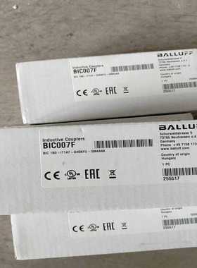 BALLUFF/巴鲁夫BIC007F，BIC1B0-1T1--议价商品