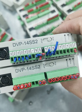 信捷plc主机二手拆机DVP28SS211TDVP14S