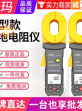 寻I希玛希玛钳形接地电阻测试仪ST4100AM4800防雷电阻检测仪钳形