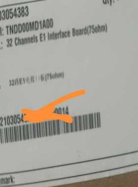 华为D2MD1A华为PTN960板卡，16路E1电接口板（7