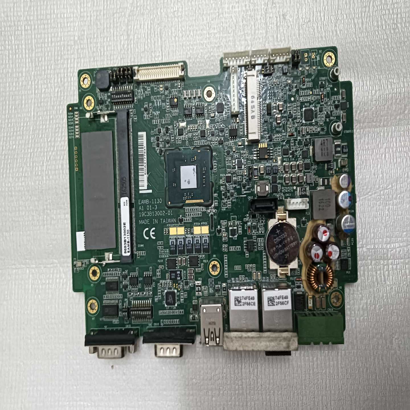 咨询-研华EAMB-1130A101-3工控一体机主板，拆