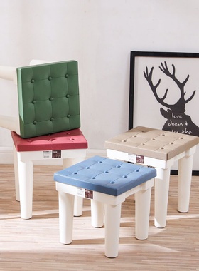 1加厚塑料浴室小凳子卫生间矮凳洗澡儿童板凳家用茶几成人防滑凳