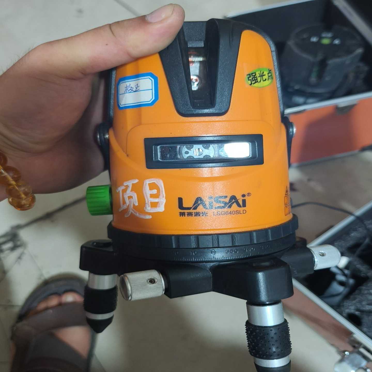 莱赛激光水平仪LSG640SLD，五线绿光，带强光点，成色如-询价