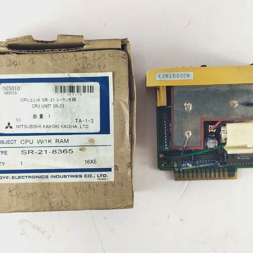 Koyo SR218365  SR204128 CPU Con 1K RAM Controllore Programma