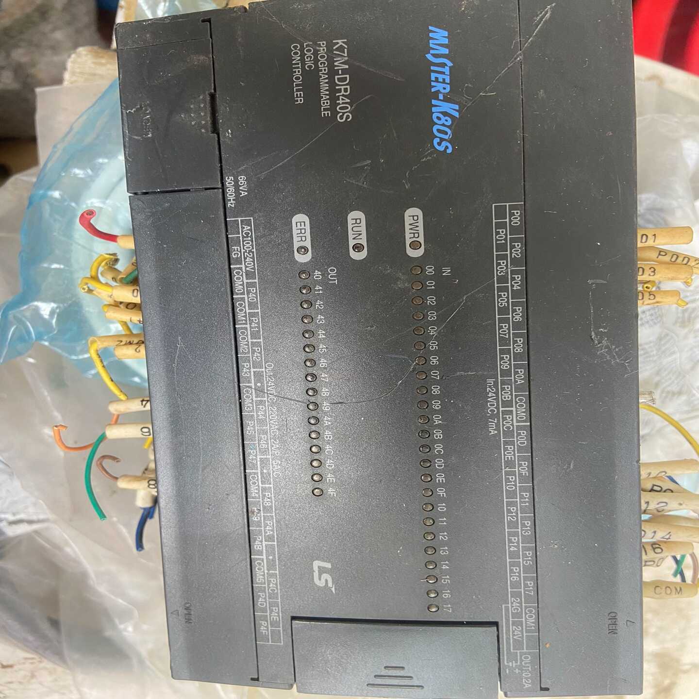 LS，K7M-DR40S，PCL成色如图询价