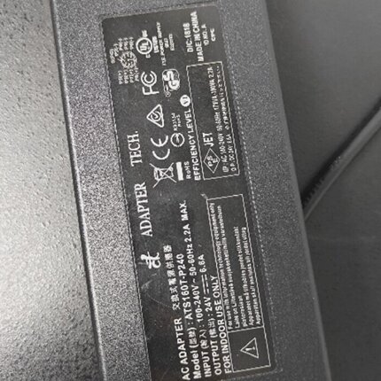 TECHATS160T-P240电源适配器阿达特24V6.6A八针充电器线圆孔8针