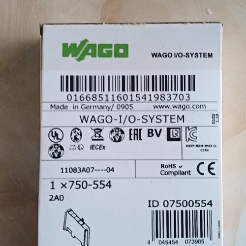 德国WAGO万可模块750554未封型号1-询