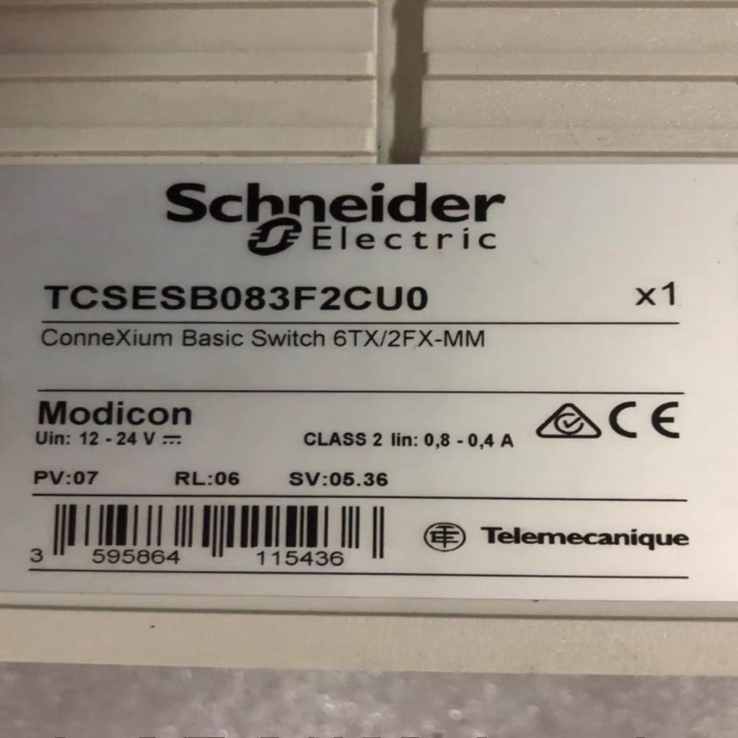 施耐德网络模块TCSESB083F2CU0原装现货议价