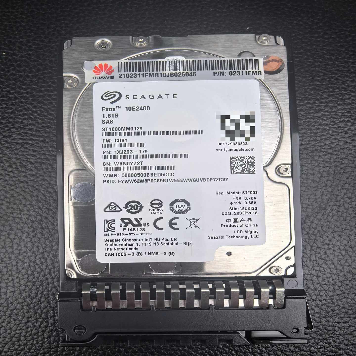 华为02311FMR1.8tSAS12Gb10K原-议价