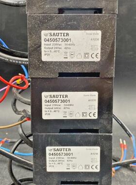 Set Of 5 SAUTER 0450573001 Transformer 230 VAC 24VAC
