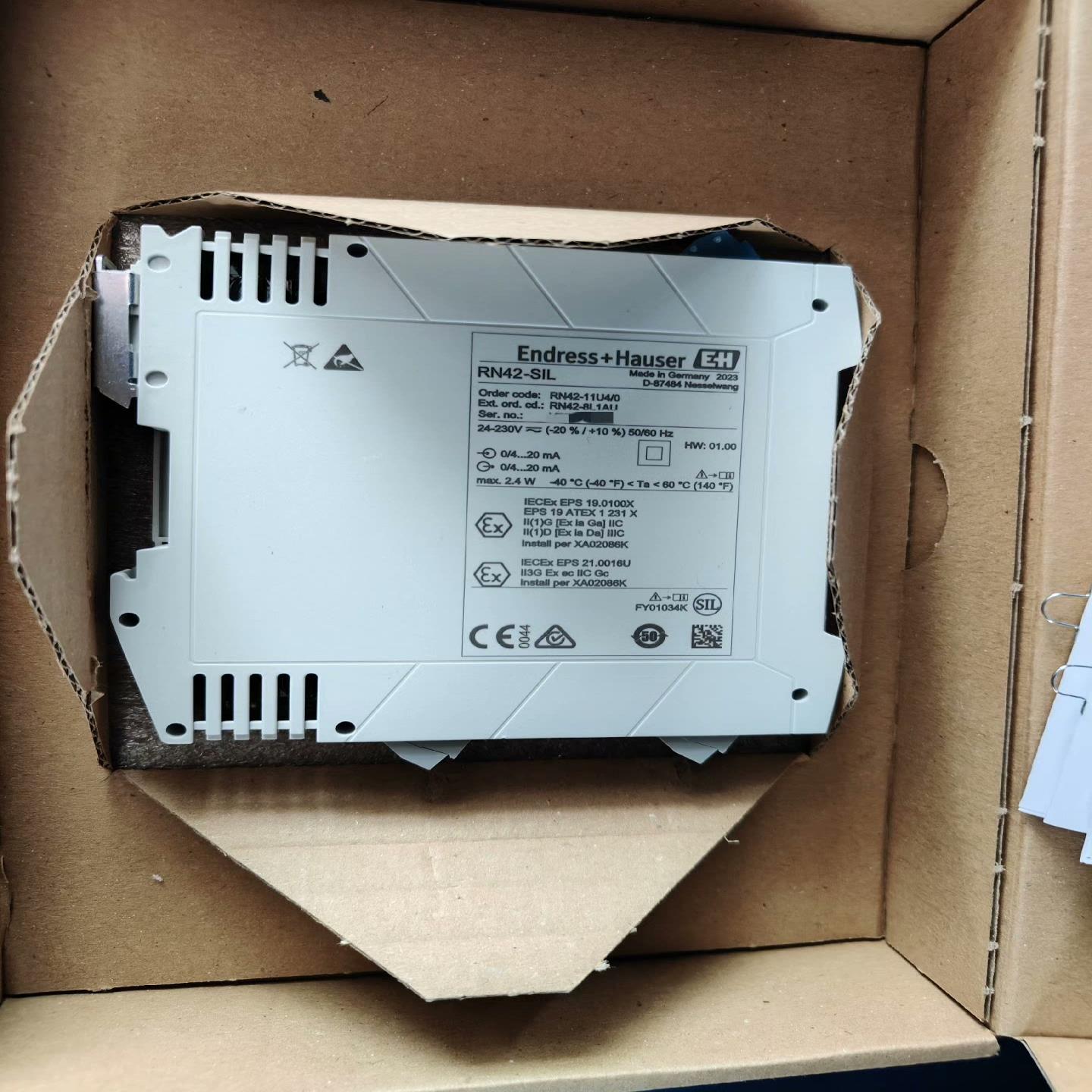 岚岚机械E+H有源安全栅RN42-8L1AU+LARN42-11U