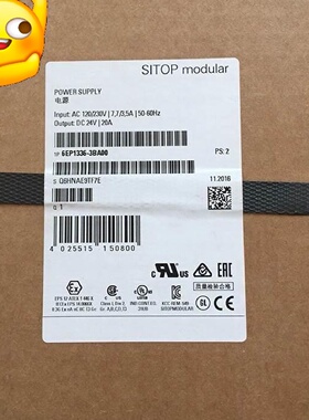 6EP13363BA00西门子全新稳定电源输入1202