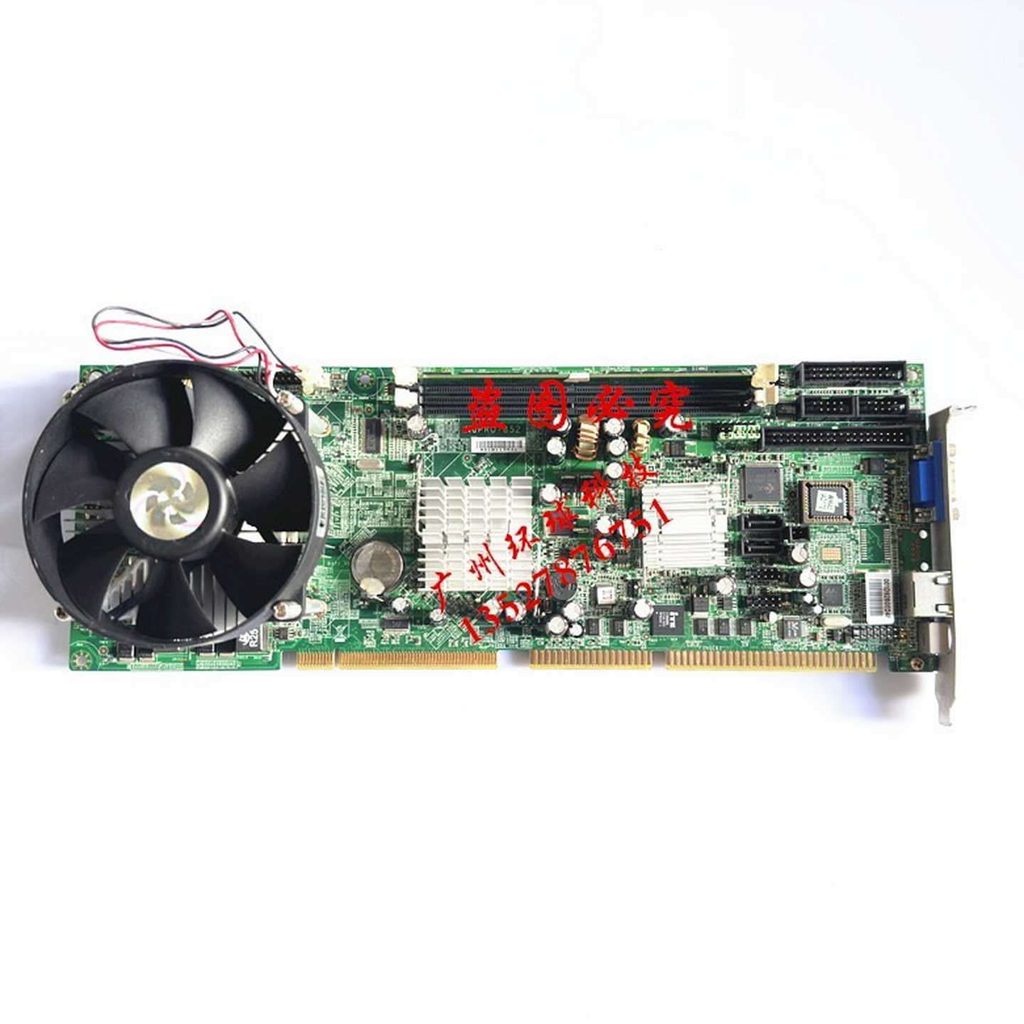 议价凌华NUPRO-852工控主板，原装正品，配CPU内存散热器