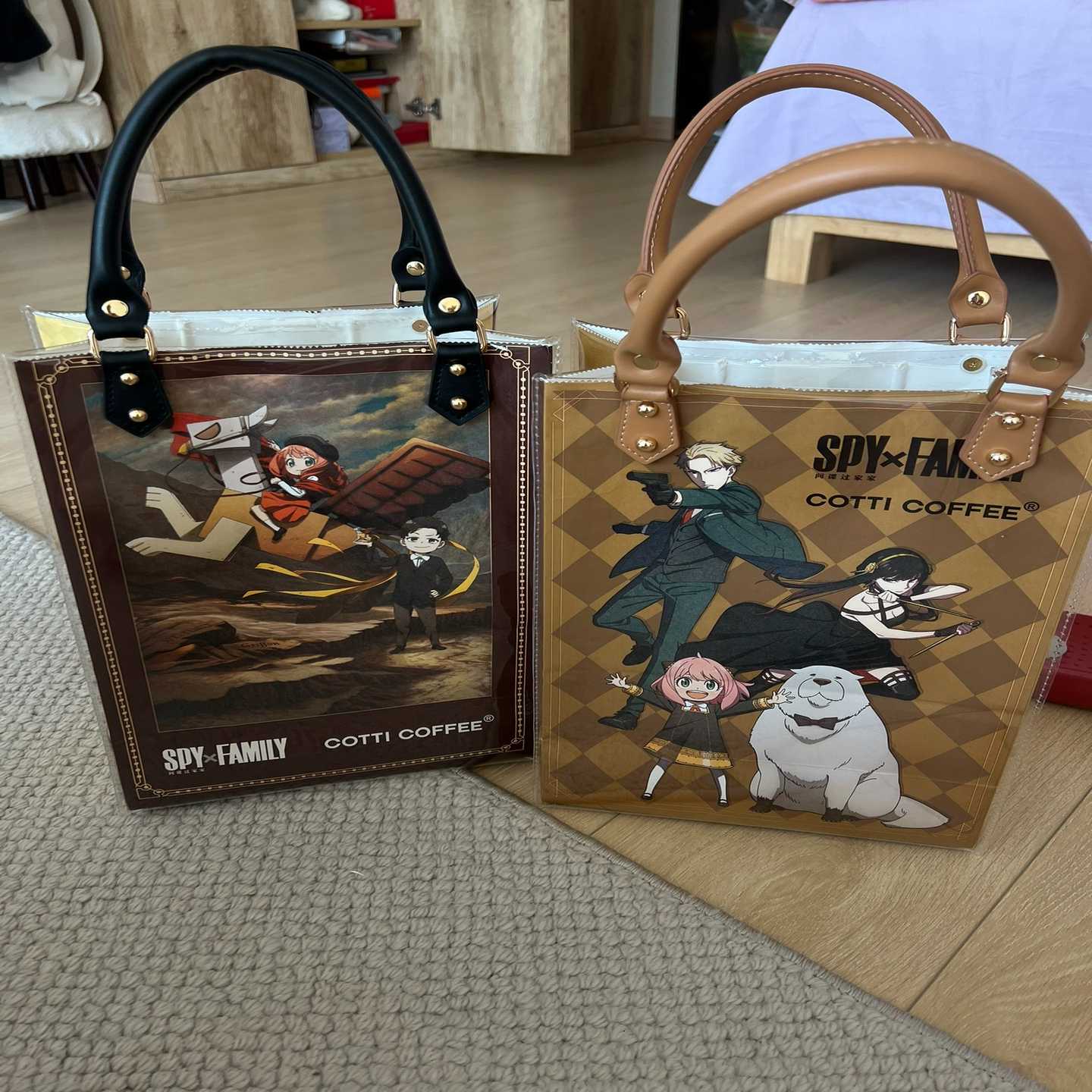 库迪x间谍过家家联名纸袋改造SPYxFAMILY透明PVC询价