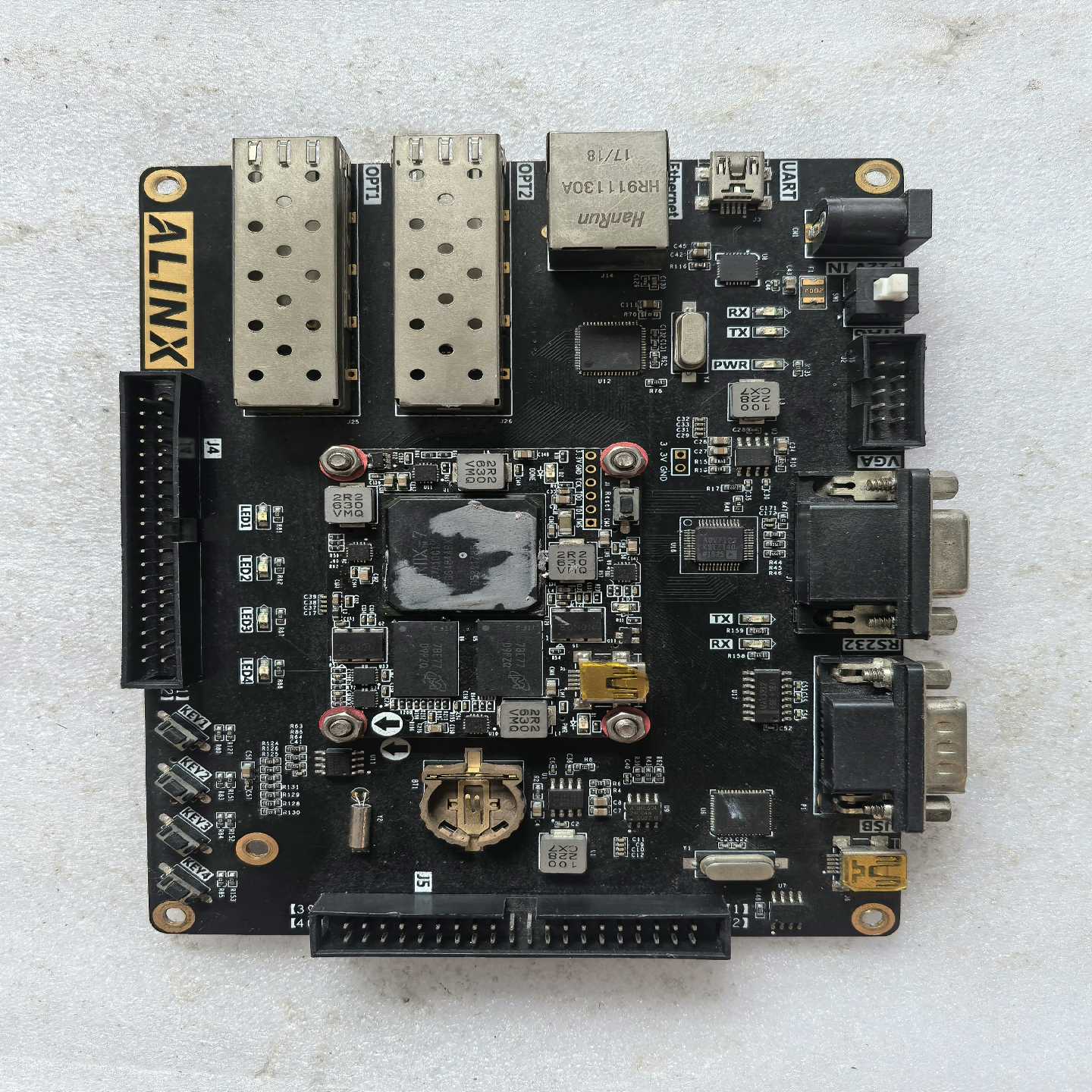ALINX AX7102开发板，实物图，裸板一张，不提供技术[浩蓉商户]