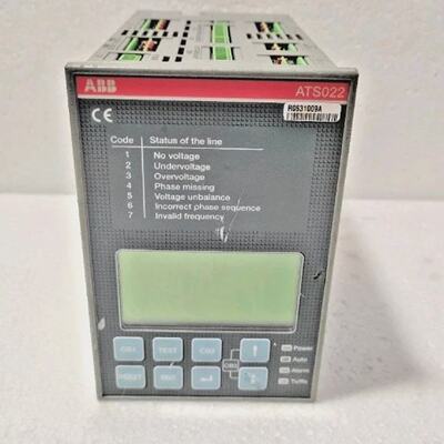ABB ATS022 Interrupteur De Transfert Automatique  Utilis