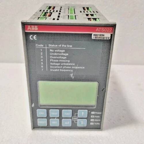 ABB ATS022 Automatic Switcher  Used