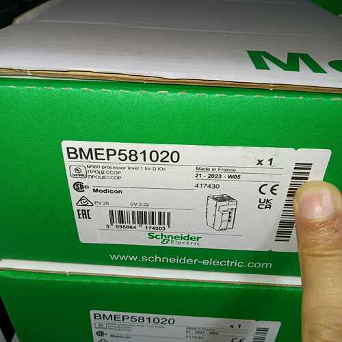BMEP581020 M580 CPU，~询价